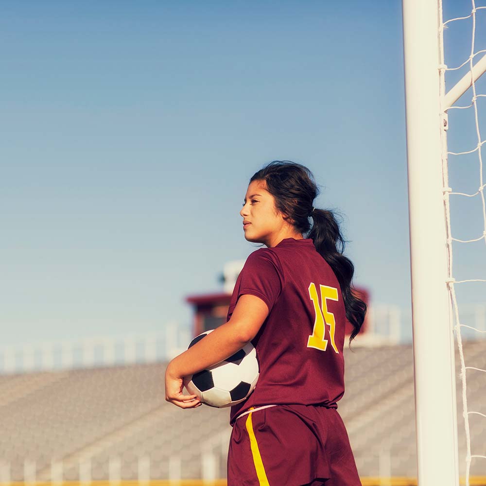 Research – Girl Holding Ball-1k
